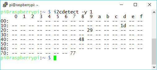 i2c map